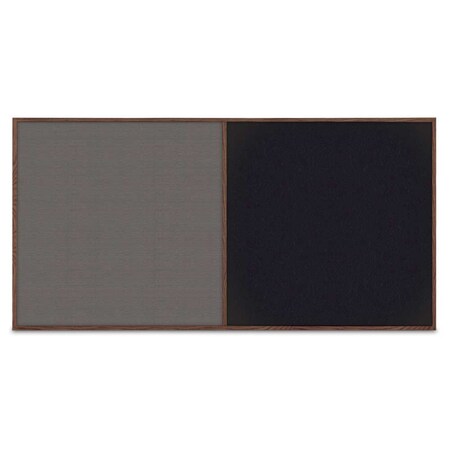 United Visual Products Enclosed Corkboard, 1 Door, 72"x48", 4" Fra, UV3412-GOLD-APRICOT UV3412-GOLD-APRICOT